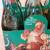 Vintage 1980s Christmas Coca-Cola 6 oz bottles in Green Carton Empty 2 thumbnail
