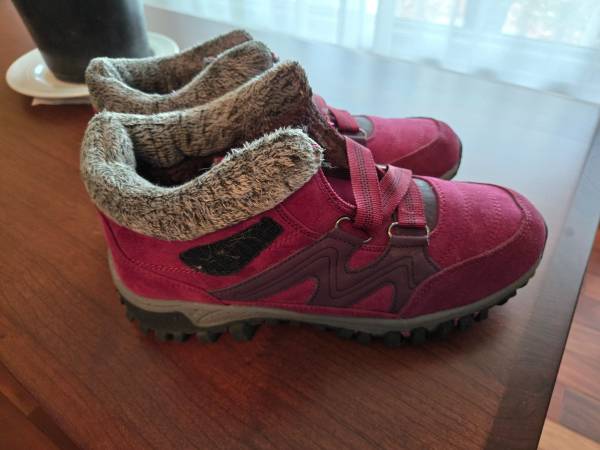 Women's boots purple 1