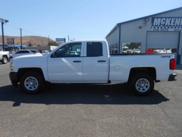 2018 Chevrolet Silverado 1500 Work Truck 4x4 4dr Double Cab 6.5 ft. SB - $21,995 (_Chevrolet_ _Silverado 1500_ _Truck_)63436934195843124