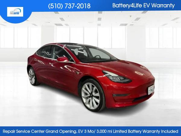 2017 Tesla Model 3 Long Range Sedan 4D 1