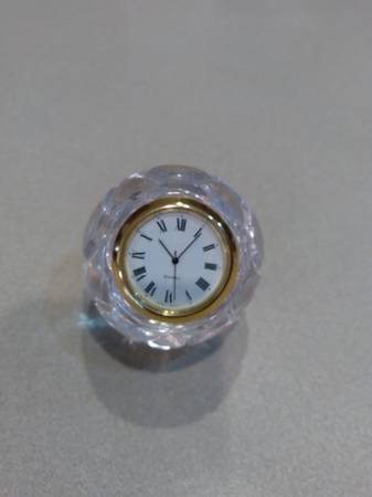 Crystal Soccer Ball Clock 1