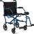 Medline Ultra Lightweight Transport Wheelchair for Adults, Foldable, 1 1 thumbnail