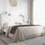 Full Size Bed Frame with Storage Headboard & Smart Charging Station Velvet Uphol 2 thumbnail