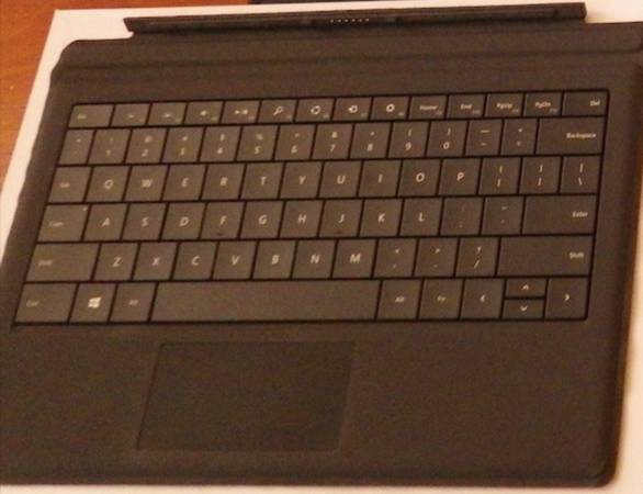 Microsoft Surface Pro 4 Type Cover Keyboard, Magnetic 1