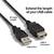 🖥️ 💻 24” inch USB-A Extension Cable/Cord, Male-Female (brand new) 1 thumbnail
