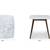 Dining Table: Marble & Walnut (small dining/cafe) 3 thumbnail