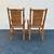 Delivery is available Solid wood Rustic Vintage Old Hickory Woven Armchairs –  7 thumbnail