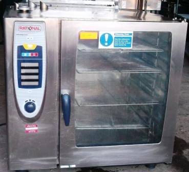 Rational combi commercial electric oven 1