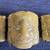 Vintage Mexican Sterling Silver Carved Aztec Soapstone Bracelet 3 thumbnail