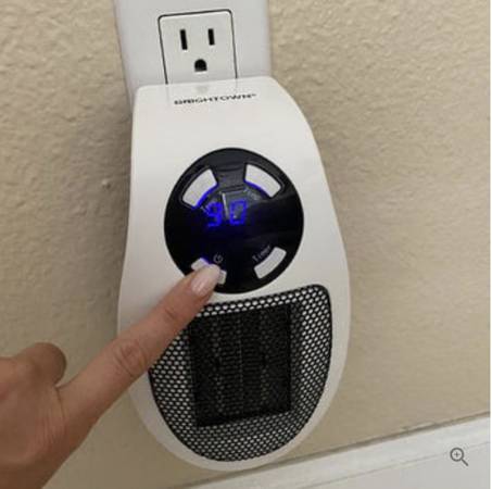 Portable Electric Wall Plug In Heater 1