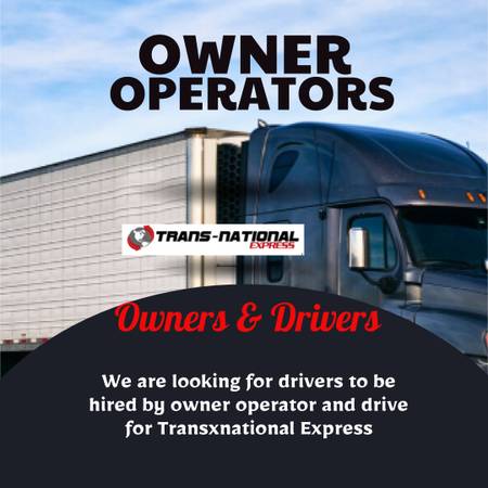 OWNER OPERATORS WANTED!!! 1