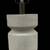 Table Lamp White Gray Shade Post Modern Brutalist Contemporary 14 thumbnail