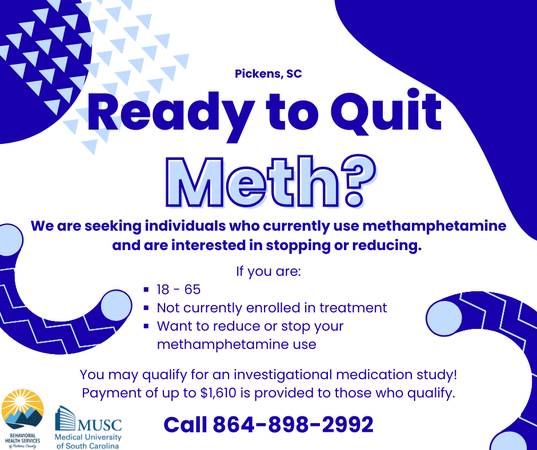 MUSC Research Study in Pickens SC 1