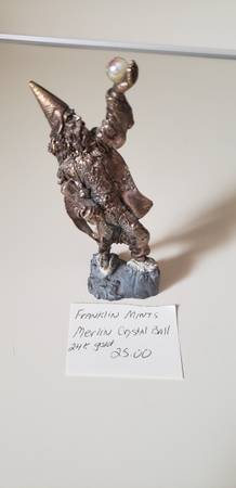 Spoontiques pewter collectibles. And Franklin Mints. 1