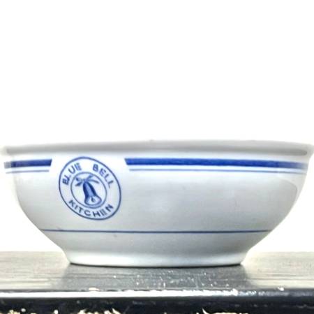 Vintage Blue Bell Kitchen. Restaurant China Diner Ware Bowl 1