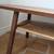 COFFEE TABLE or TV Stand Wood with Wicker Shelf - NEW 4 thumbnail