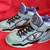 Mens New Purple and White High-Top Sneakers 100% Authentic Trainers 2 - REDUCED 5 thumbnail
