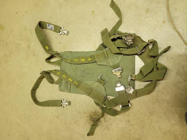 Old EFA parachute harness. 1