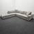 Utopia Modular 3 Piece Grey 123" Sectional Sofa Couch With Chaise - Can Deliver! 13 thumbnail