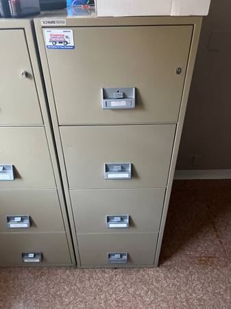 Fireproof file cabinet 1