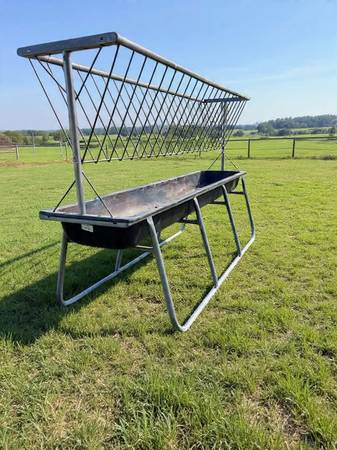 10 FT Hay Rack and Bunk Feeder 1