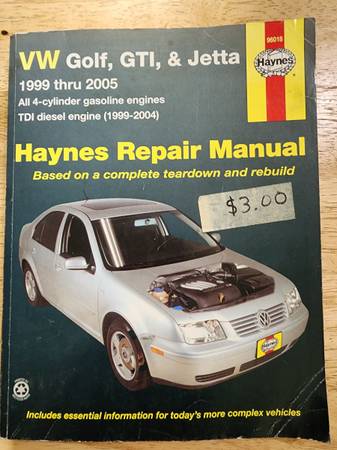 Haynes Auto Manual 1