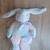 Vintage Ty Hippie the Pastel Rabbit Buddy New. 3 thumbnail