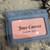 Juicy Couture Dusty Blue Top Notch Card Case Key Fob Wallet + Chunky C 2 thumbnail