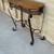 Beautiful wrought iron and wood sofa table. 3 thumbnail