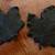 Set of 2 Cast Iron Maple Leaf Candleholders 1 thumbnail