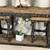 Rustic Industrial Accent Tables Set Of 3 / Console Table With Side/End 15 thumbnail