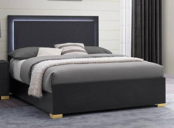 Marceline LED queen bed 1