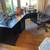2-pc Melamine corner desk & office accessories bundle! 1 thumbnail