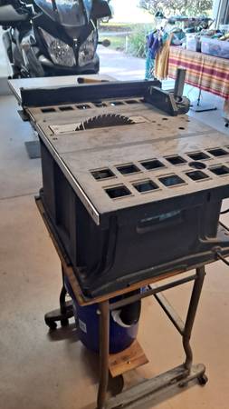10 inch table saw with dust collector 1