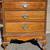 Vintage Kroehler Solid Wood3 Drawer Queen Anne End Table Side Table 2 thumbnail