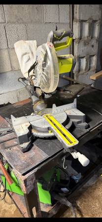 Ryobi 10" Corded Sliding Compound Miter Saw 1