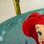 Girls Disney Ariel and Friends Toddler Lounger - Purple and Green Nice 13 thumbnail