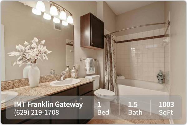 $1,830 / 1br - 1003ft2 - Beautiful community in a quiet setting! Rent IMT Franklin Gateway (Franklin - North)63904699600514122