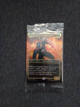 Magic the Gathering: Captain America card 1