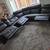 Large real leather sectional with 3 power recliners 2 thumbnail
