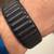 Magnetic Leatherette watch band for AppleWatch Black/Tabacco colors 6 thumbnail