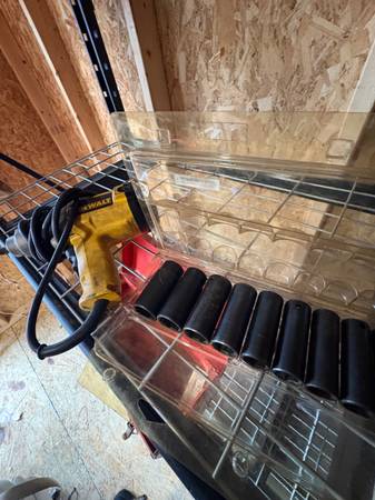 Dewalt impact electric with black sockets 1