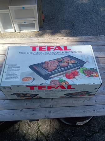 New Tefal multi grill indoor electric BBQ 1