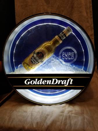 VINTAGE Michelob lighted beer sign - ship/DELIVER! 1