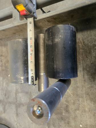 Rolloff Dumpster Front Nose Rollers 1