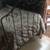 Circa 1880 Officer’s Folding Wrought Iron Campaign Bed w/Mattress 2 thumbnail