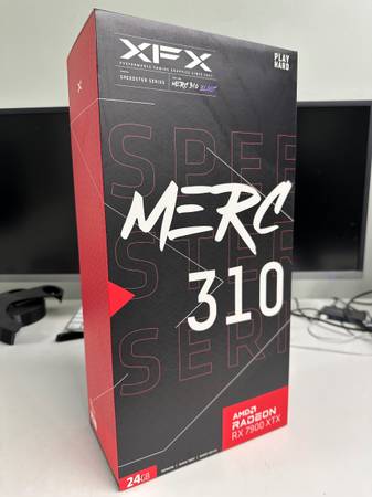 XFX RX 7900XTX Merc 310 GPU 24 GB en caja sellada - 799 $ (Fallbrook)63471142457091121