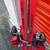 Dynastar Max 6 Red / Orange SKIS with Marker Bindings 186 cm great 6 thumbnail