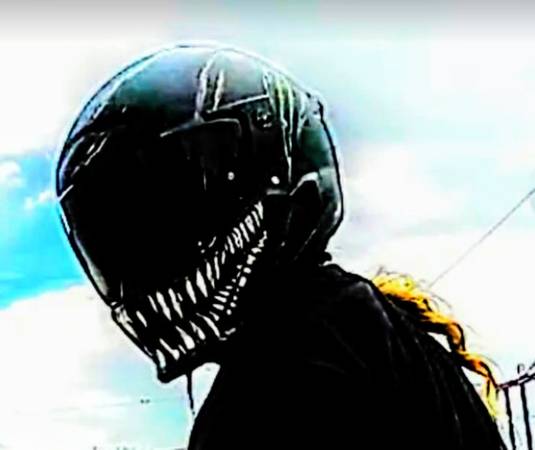 ATLΛS RuRoC TΦxin Motorcycle Helmet - Size Large 59-60cm 1