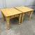 Pair of Wooden Side Tables 2 thumbnail